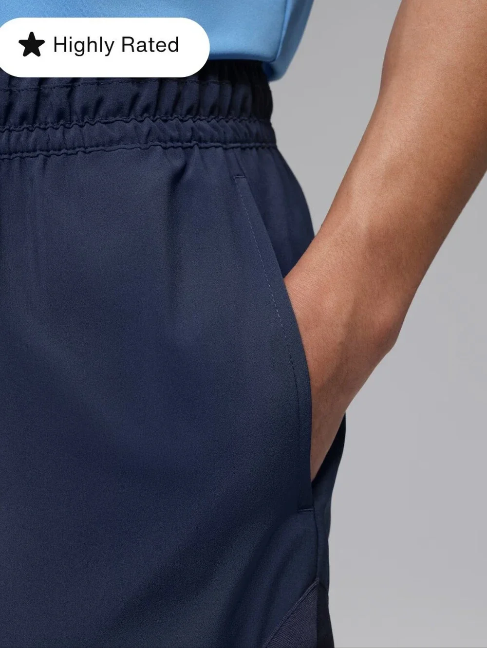 Jordan Sport Dri-FIT Woven Diamond Shorts ~ Navy FQ2989-492 | Men's: M *NWT